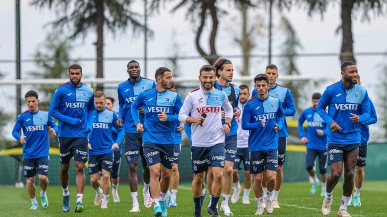 TRABZONSPOR'DA SİVASSPOR MAÇI HAZIRLIKLARI SÜRÜYOR