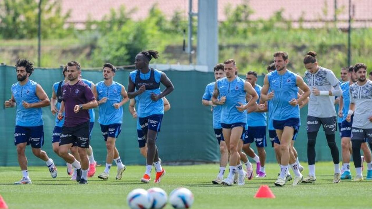 TRABZONSPOR'DA ÇALIŞMALAR TAM GAZ