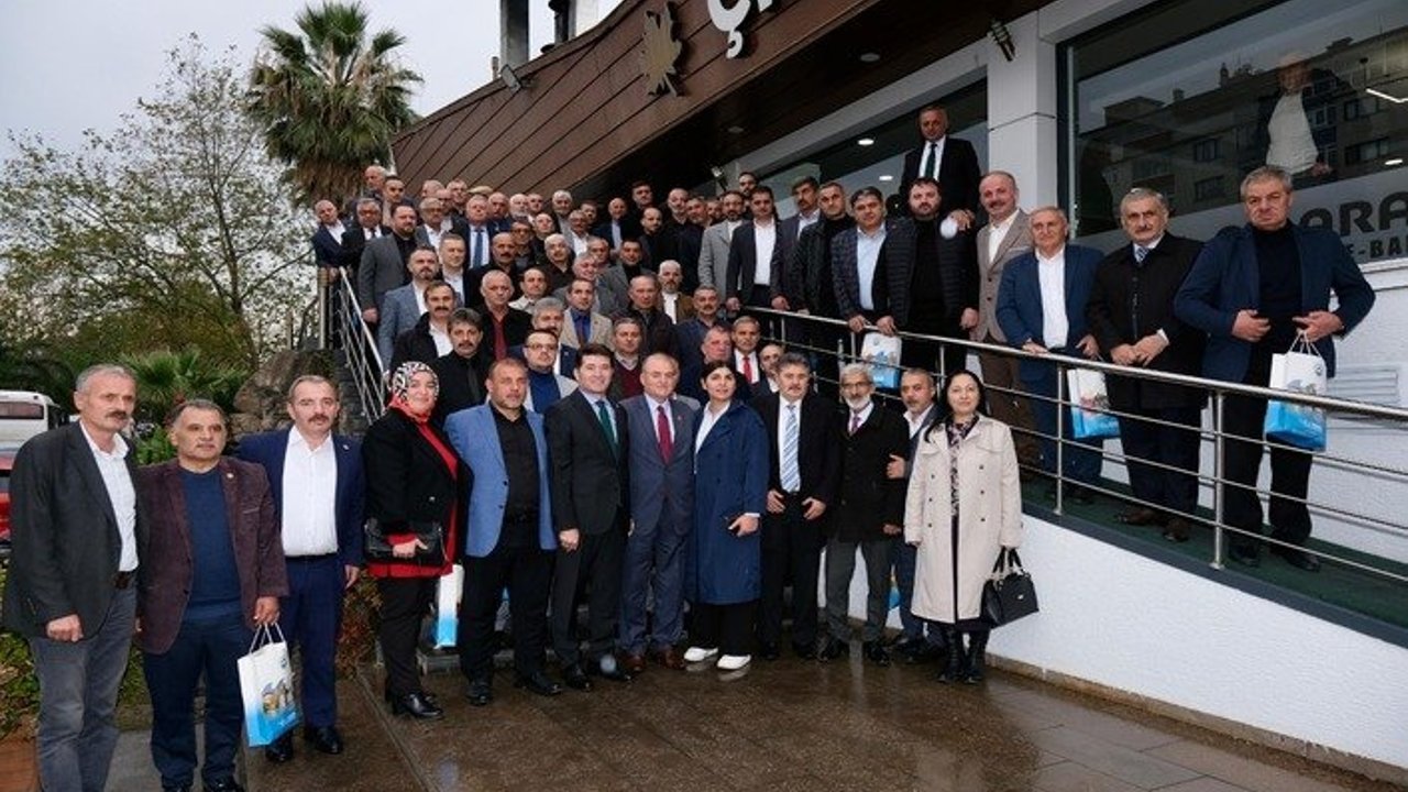 BAŞKAN KAYA, ORTAHİSAR MUHTARLARIYLA BİR ARAYA GELDİ