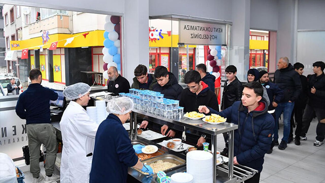 ÖĞRENCİLER, KENT LOKANTASI’NI TERCİH EDİYOR