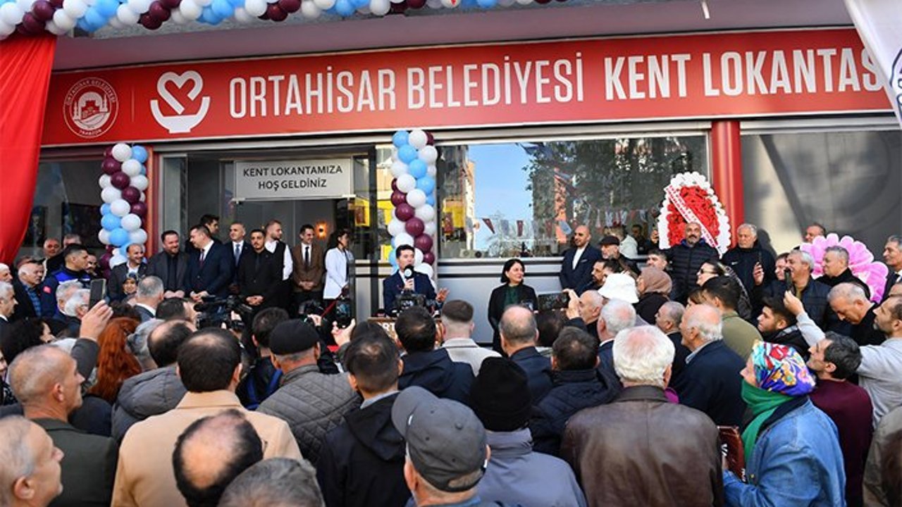 TRABZON'DA İKİNCİ KENT LOKANTASI AÇILDI