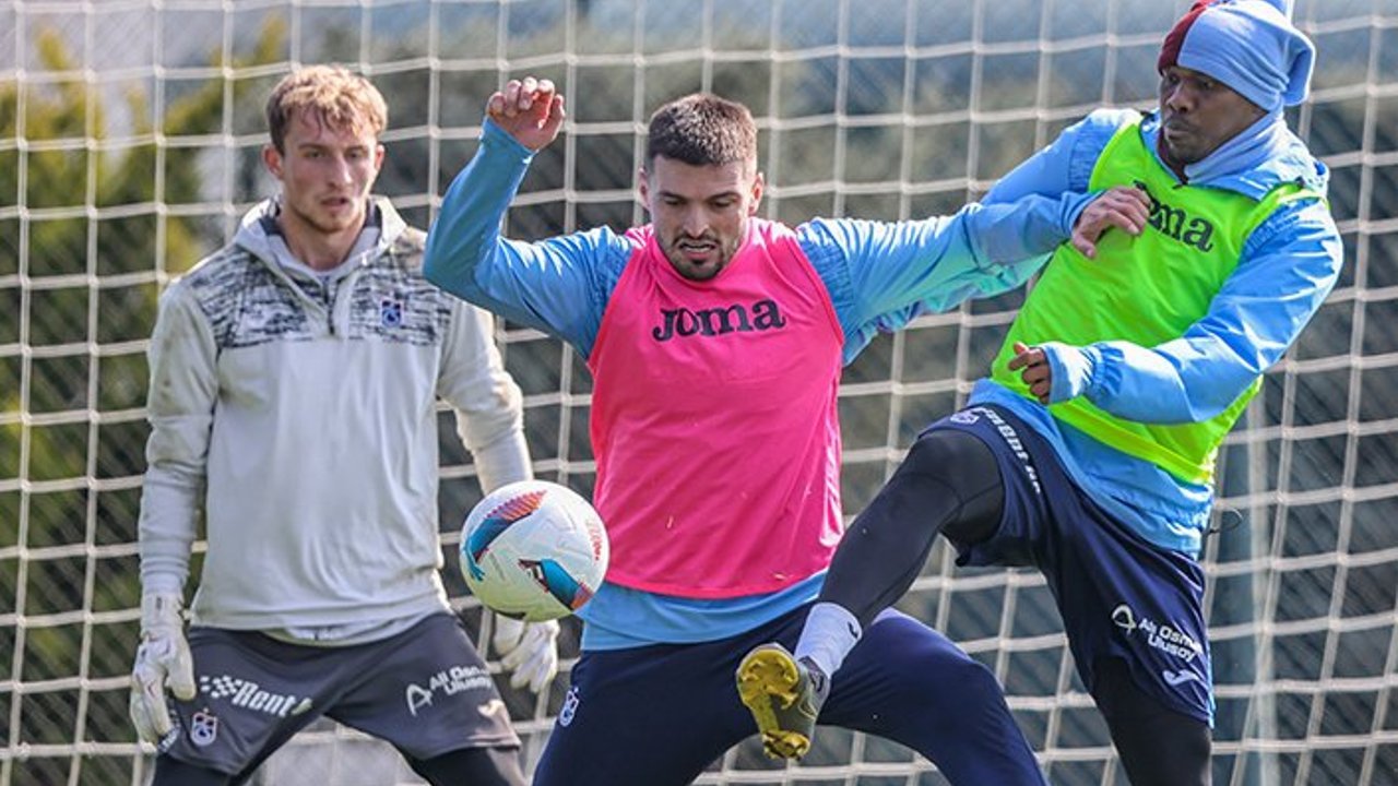 TRABZONSPOR KONYASPOR MESAİSİNE BAŞLADI