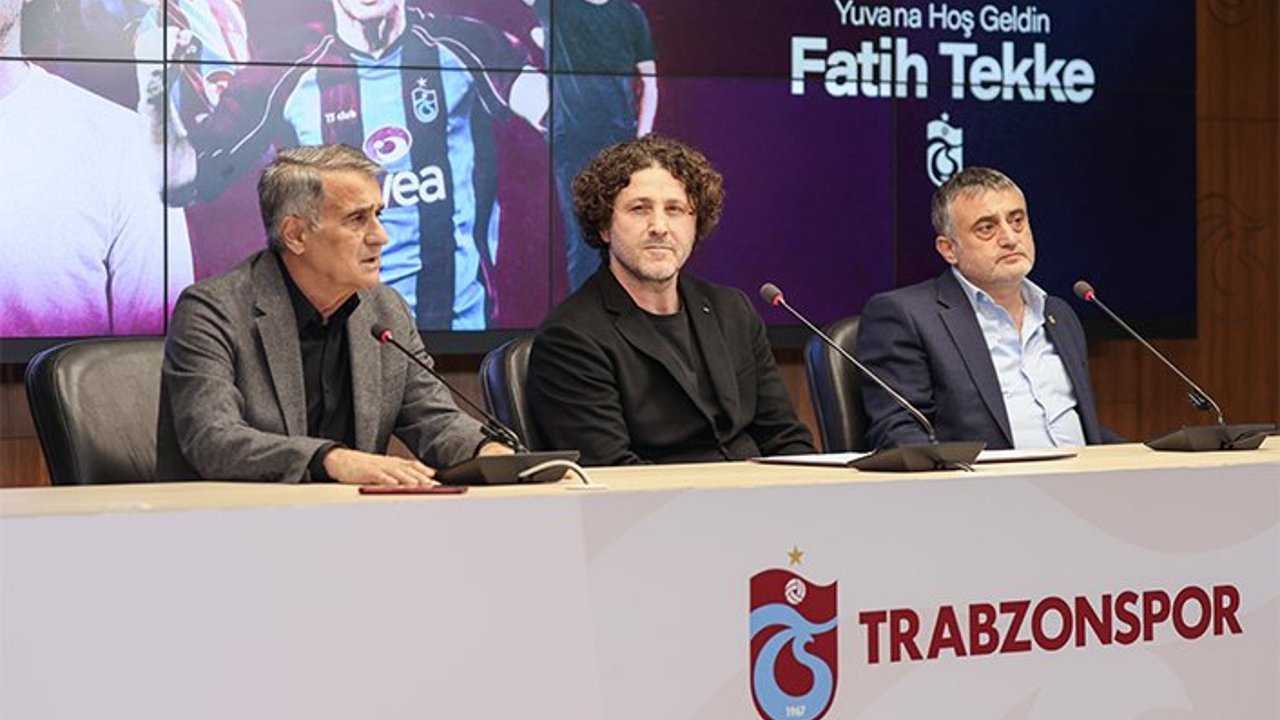 TRABZONSPOR'DA FATİH TEKKE DÖNEMİ BAŞLADI