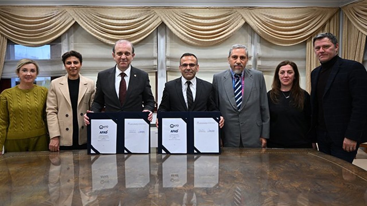 KTÜ İLE AFAD TRABZON’DAN DOĞA KAYNAKLI AFETLERE KARŞI GÜÇ BİRLİĞİ