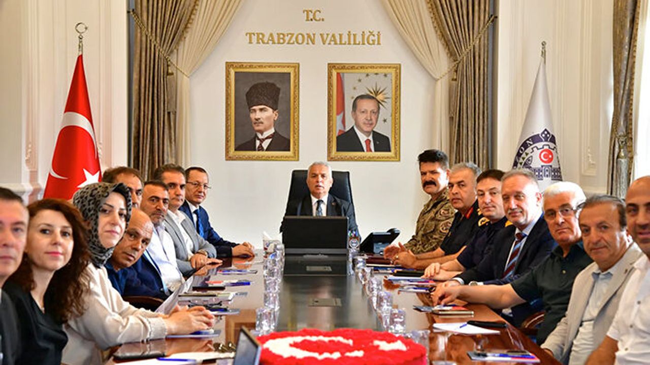 Trabzon'da İl Spor Güvenlik Kurulu Toplantısı gerçekleştirildi!