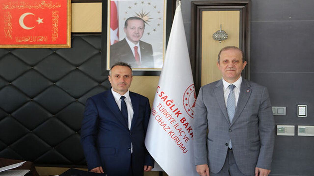 KTÜ Rektörü Prof. Dr. Hamdullah Çuvalcı’dan, TİTCK Başkanı Prof. Dr. Ahmet Ayar’a Ziyaret