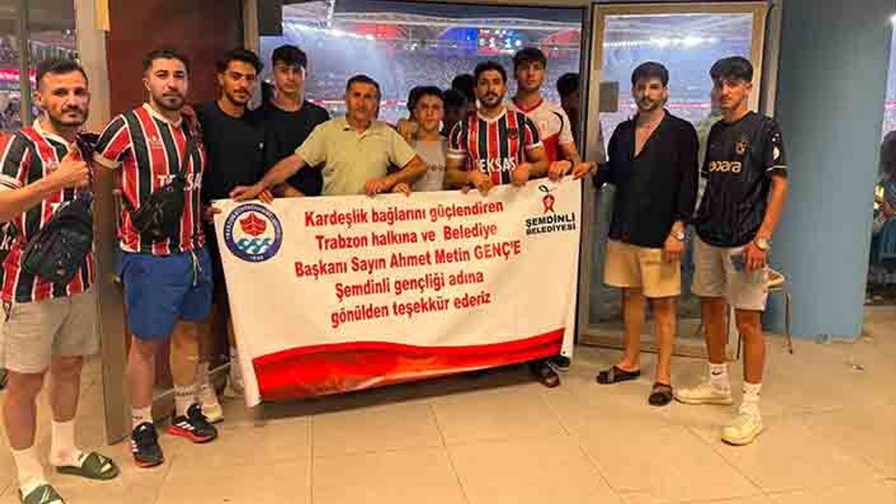 KARDEŞ ŞEHİR ŞEMDİNLİ’DEN GELEN EKİP TRABZON’A HAYRAN KALDI