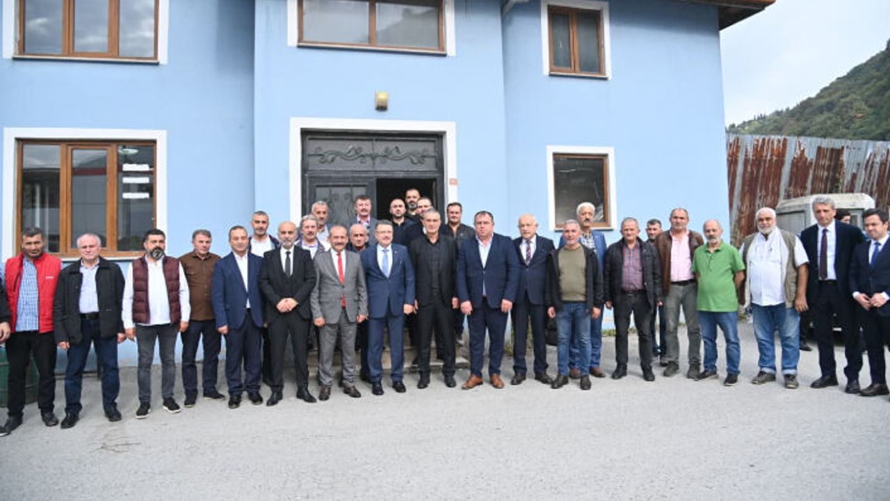 BAŞKAN GENÇ, ŞOFÖR ESNAFINI DİNLEDİ