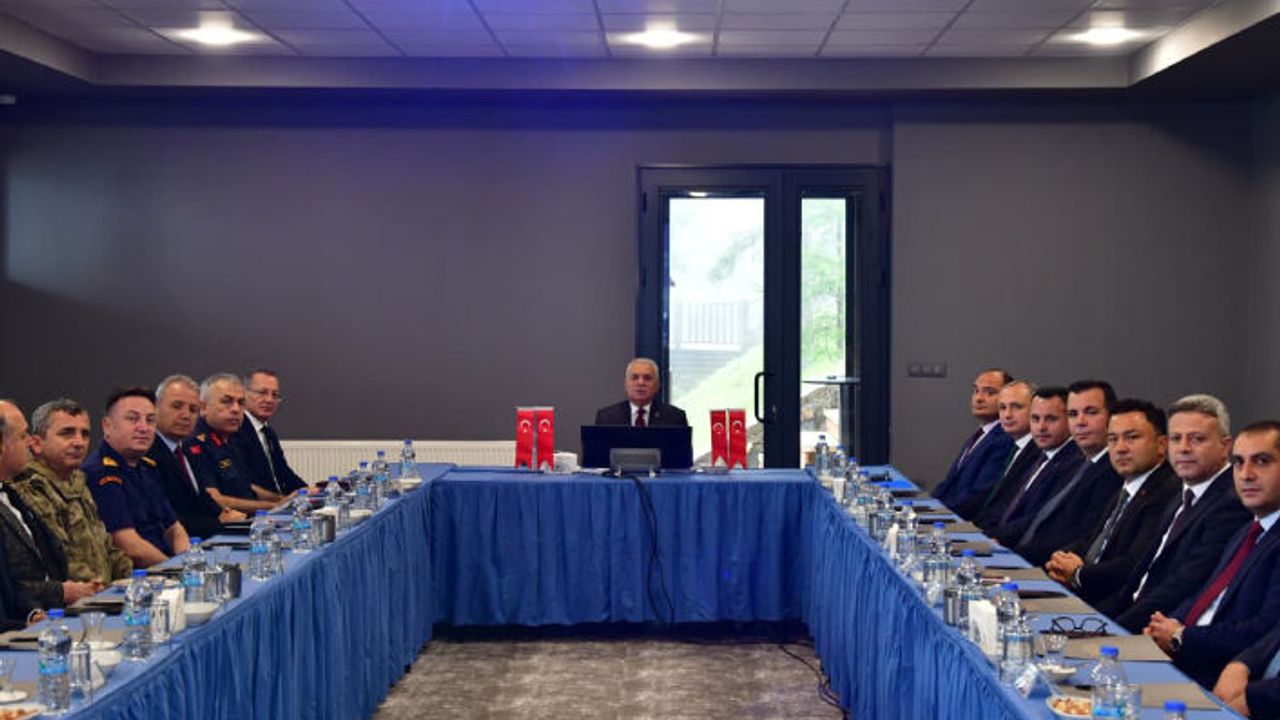 GÜVENLİK VE ASAYİŞ KOORDİNASYON KURULU TOPLANTISI GERÇEKLEŞTİRİLDİ