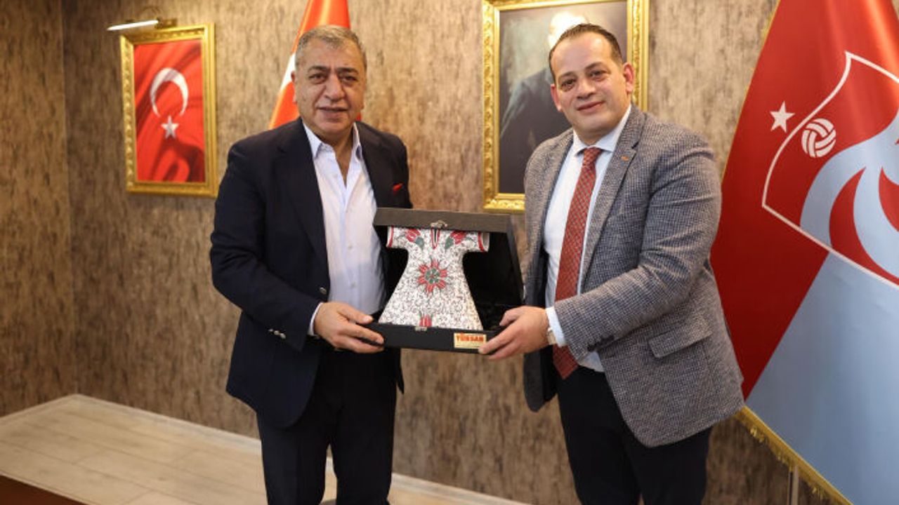 TÜRSAB DOĞU KARADENİZ’DEN TRABZONSPOR’A ZİYARET