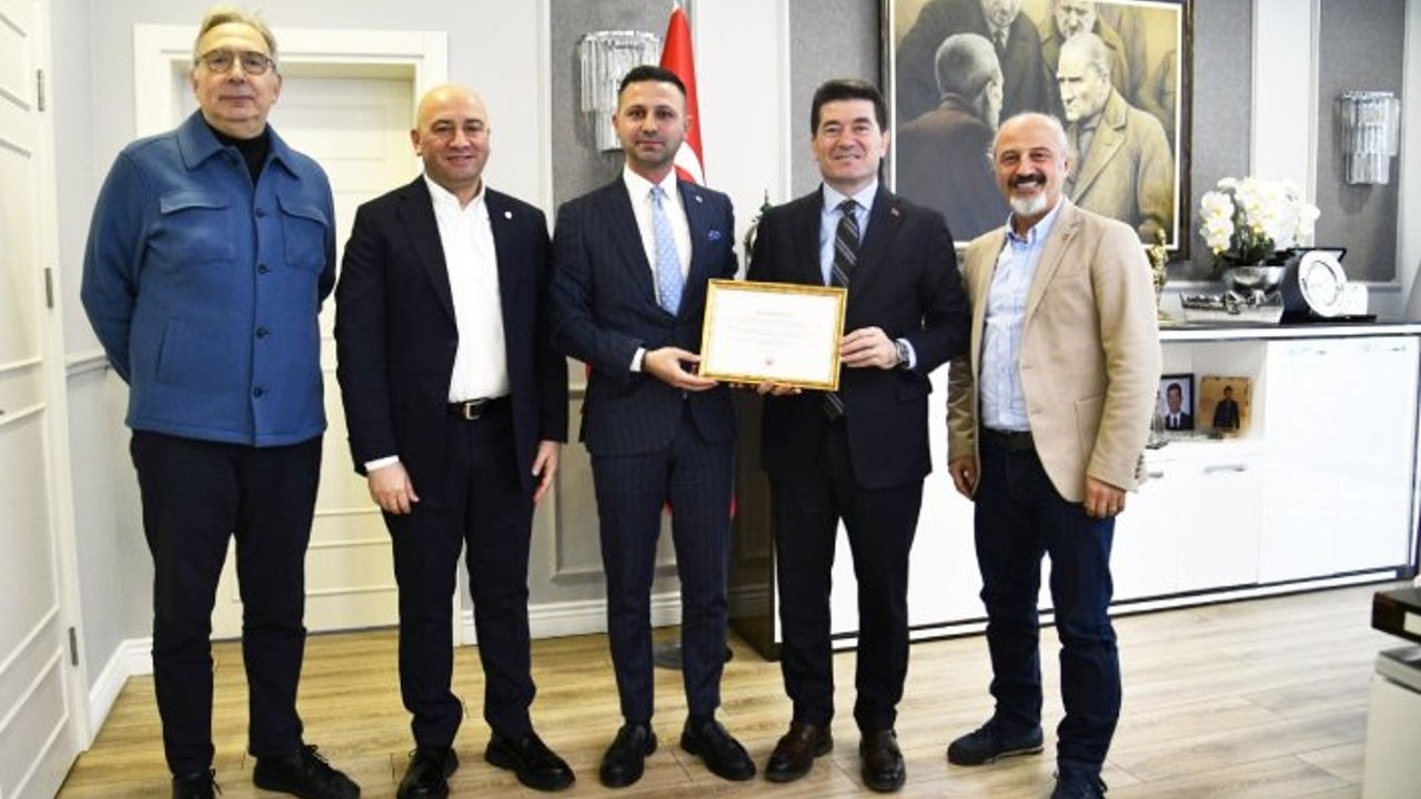 TEV’DEN BAŞKAN KAYA’YA EĞİTİME DESTEK TEŞEKKÜRÜ