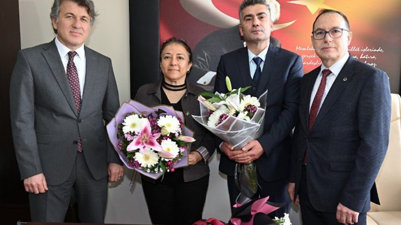 KTÜ FİZİK BÖLÜMÜ’NDE GÖREV DEVİR TESLİM TÖRENİ GERÇEKLEŞTİRİLDİ