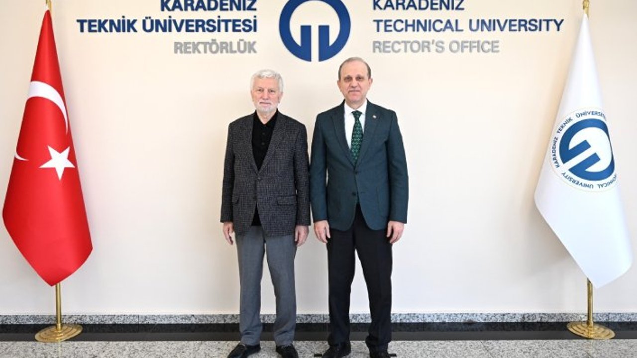 OSMAN PEPE’DEN KARADENİZ TEKNİK ÜNİVERSİTESİ’NE ZİYARET