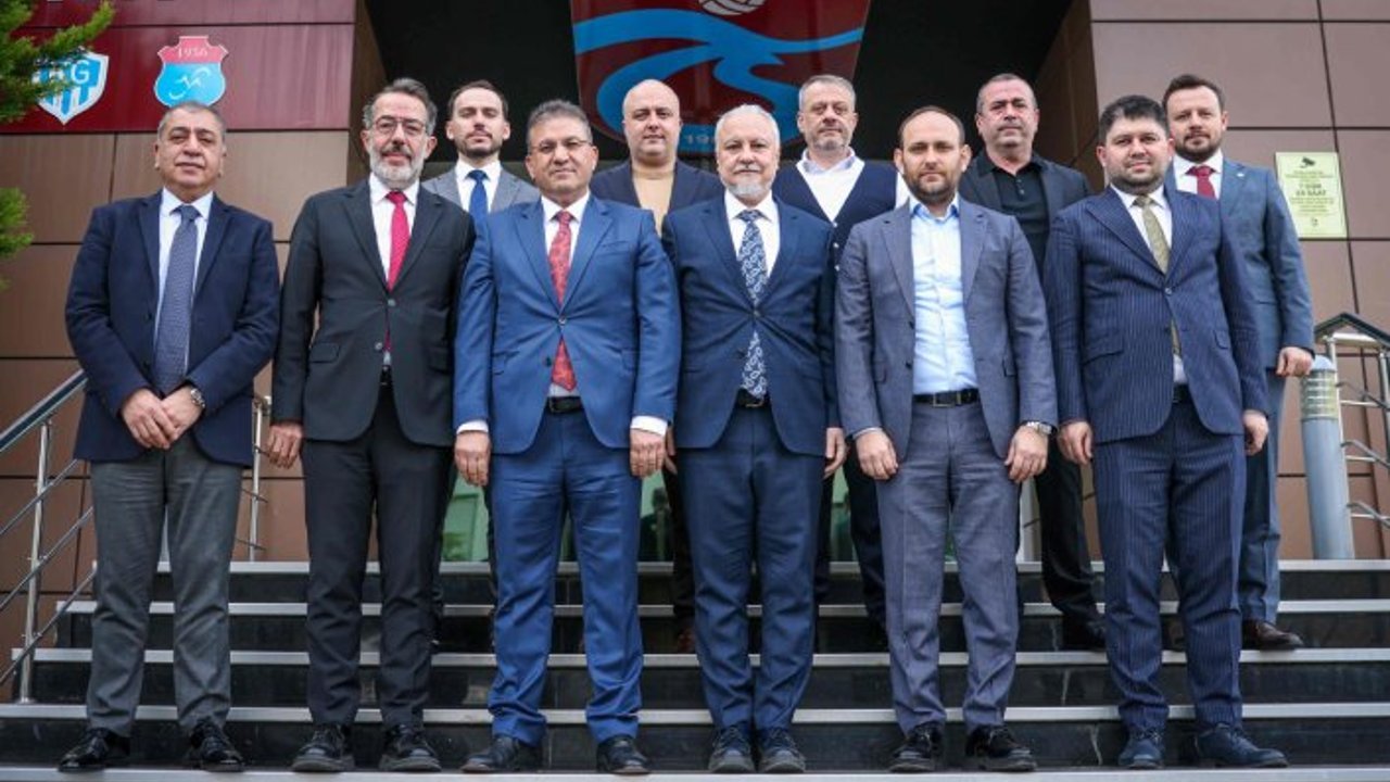 TRABZONSPOR'A, TÜRKİYE BAROLAR BİRLİĞİ'NDEN ZİYARET