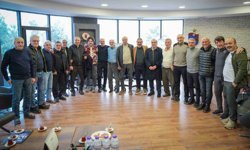 TAKIMA  BAŞARI DİLEKLERİNİ İLETTİLER