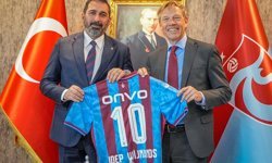 TRABZONSPOR KULÜBÜNE,HOLLANDA BÜYÜKELÇİSİ JOEP WİJNANDS’TAN ZİYARET