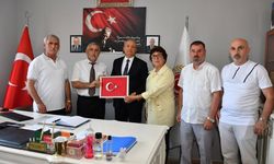 TRABZON İL EMNİYET MÜDÜRÜ ALİ LOĞOĞLU'NDAN POLİS EMEKLİLERİ DERNEĞİ'NE ZİYARET