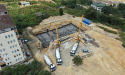 ARSİN’DE İLKOKUL TEMELİ ATILDI