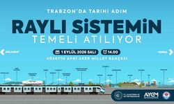 RAYLI SİTEMİN TEMELİ AVNİ AKER'DE ATILACAK