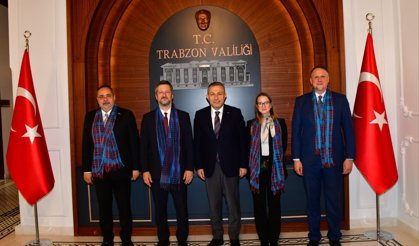 MACARİSTAN HEYETİ TRABZON VALİSİNİ ZİYARET ETTİ