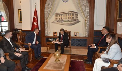 HASTA VE YAŞLI BAKIM MİLLİ İSTİHDAM PROJESİ VALİ ŞAHİN'E ANLATILDI