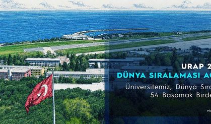 KTÜ, DÜNYA SIRALAMASINDA 54 BASAMAK BİRDEN YÜKSELDİ