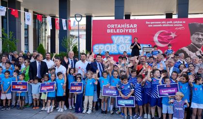 ORTAHİSAR’DA 461 ÖĞRENCİ, YAZ TATİLİNİ SPORLA İÇ İÇE GEÇİRD