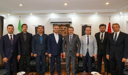 BAŞKAN GENÇ’TEN İRAN VE RUSYA BAŞKONSOLOSLARINA ZİYARET