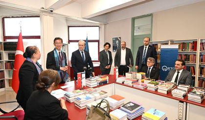 JAPONYA’DAN KTÜ’YE 175 KİTAPLIK KÜLTÜR KÖPRÜS