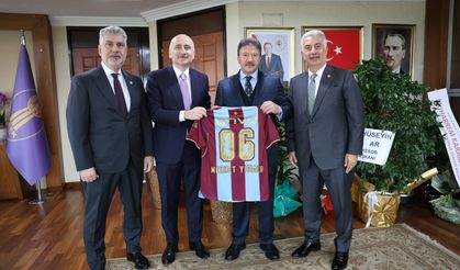 TRABZON HEYETİNDEN TESK BAŞKANINA ZİYARET