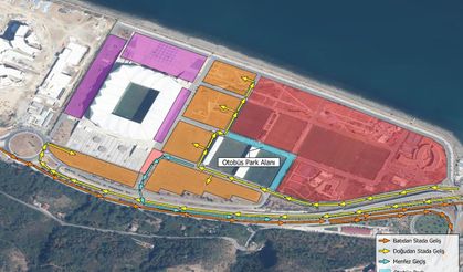 BÜYÜKŞEHİR’DEN STADYUM TRAFİĞİNE NEŞTER