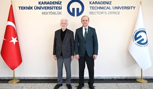 OSMAN PEPE’DEN KARADENİZ TEKNİK ÜNİVERSİTESİ’NE ZİYARET