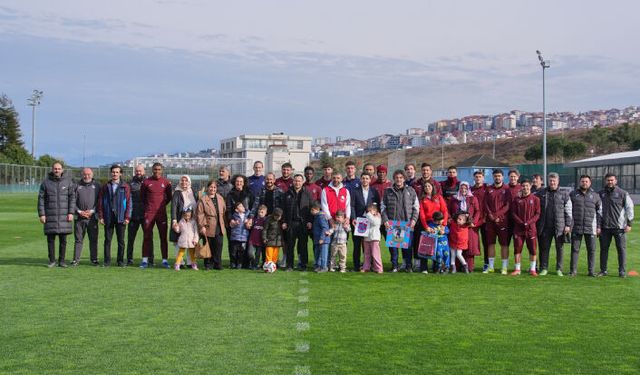 ÖZEL GEREKSİNİMLİ ÇOCUKLAR ANTREMANI ZİYARET ETTİ
