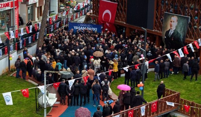 TRABZON, ENGELSİZ YAŞAM PARKI'NA KAVUŞTU