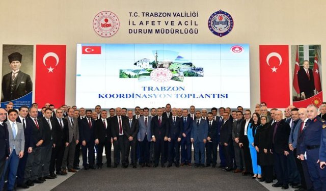 TRABZON KOORDİNASYON TOPLANTISI GERÇEKLEŞTİ