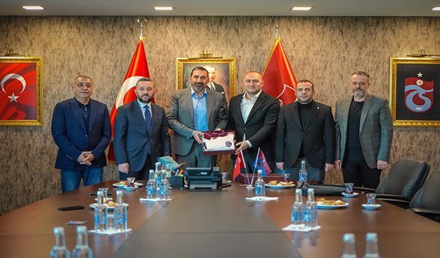 TRABZONSPOR'A TÜGVA'DAN ZİYARET