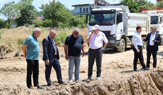 16 DERSLİKLİ İLKOKUL İÇİN ÇALIŞMALAR BAŞLADI