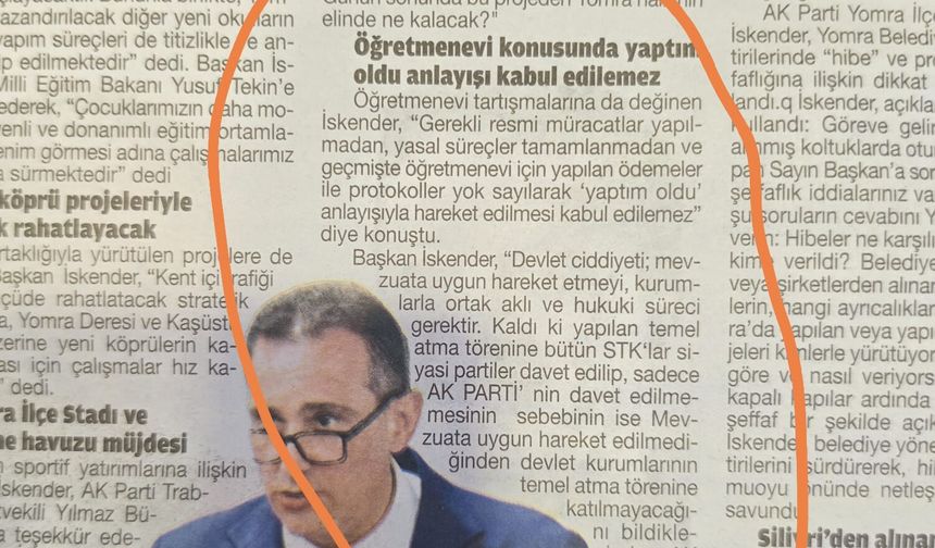 DEVLET KURUMLARI PARTİ İLÇE BAŞKANINA GÖRE Mİ HAREKET EDİYOR?