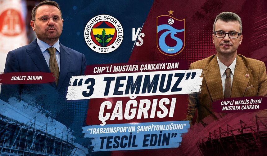 ÇANKAYA'DAN 3 TEMMUZ ÇAĞRISI