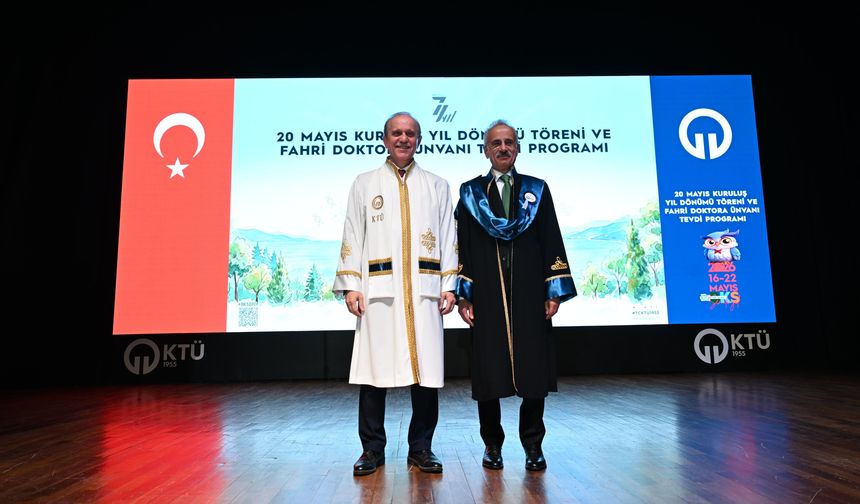 KTÜ’NÜN 71. KURULUŞ YIL DÖNÜMÜ COŞKUYLA KUTLANDI