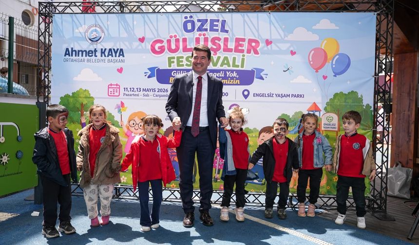 ORTAHİSAR BELEDİYESİ’NDEN ÖZEL BİREYLERİN YÜZÜNÜ GÜLDÜREN FESTİVAL