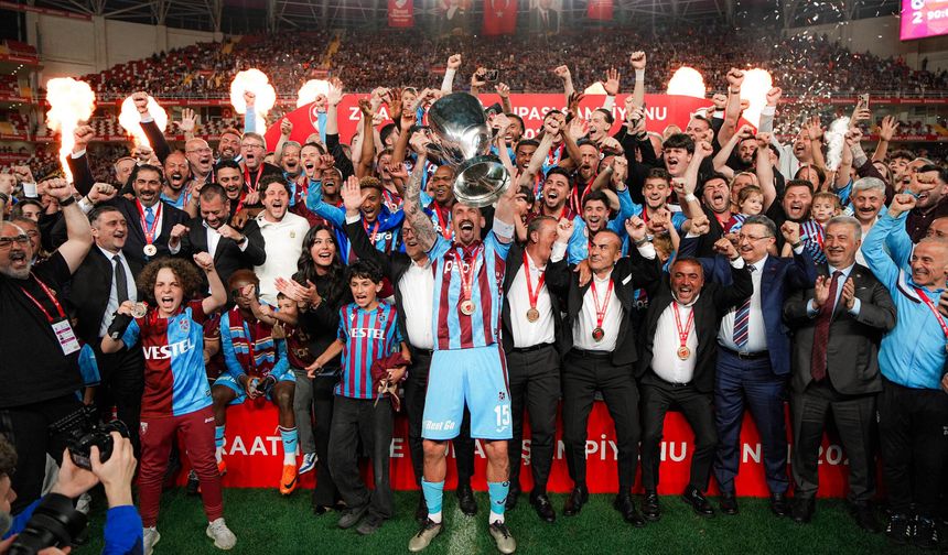 ZİRAAT TÜRKİYE KUPASI ŞAMPİYONU TRABZONSPOR