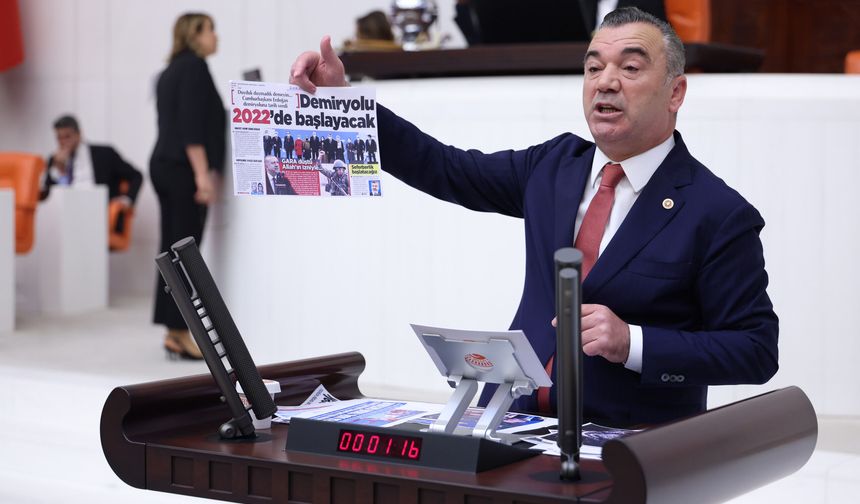 DEMİR YOLU SORUNUNU GÜNDEME TAŞIDI