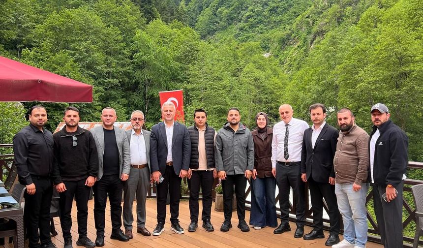 UZUNGÖL KIŞ FESDTİVALİ HEYETİ RİZE'YE GİTTİ