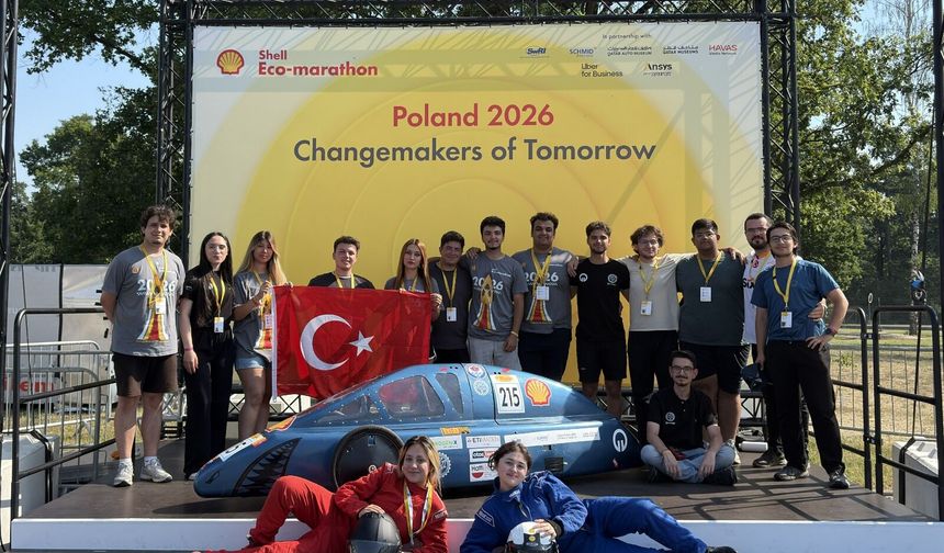 SHELL ECO-MARATHON’A KTÜ DAMGASI