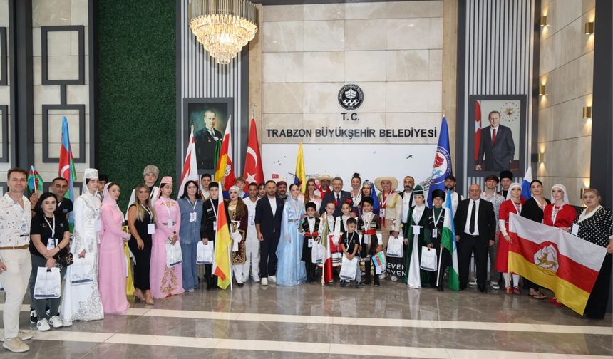 TRABZON'DAN DÜNYAYA BARIŞ MESAJI VERECEĞİZ