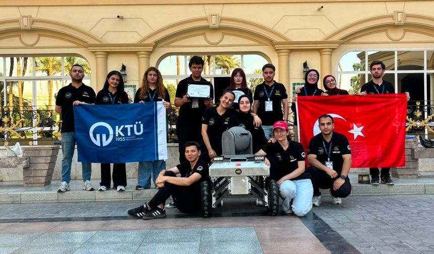 KTÜ RÜZGARI MISIR'DA ESTİ