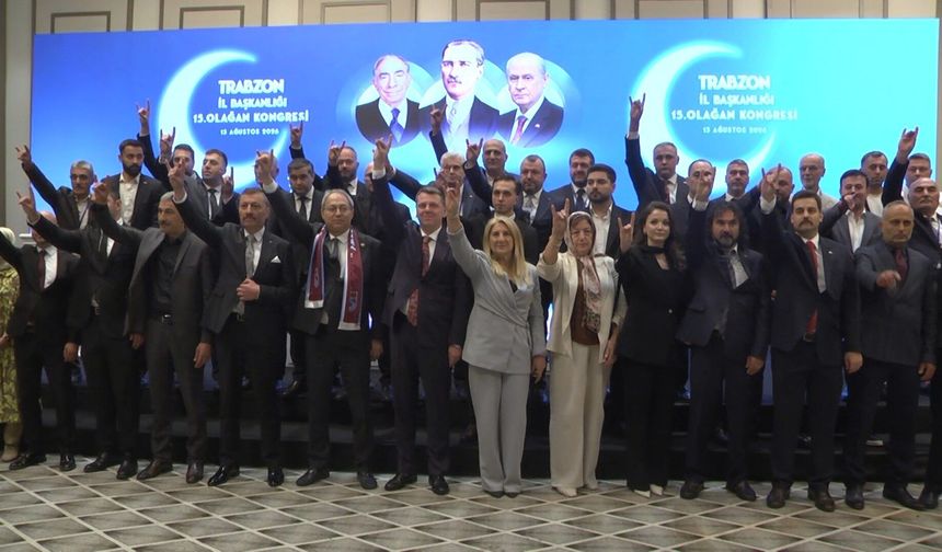 MHP TRABZON İL BAŞKANLIK SEÇİMİNDE GÖVDE GÖSTERİSİ
