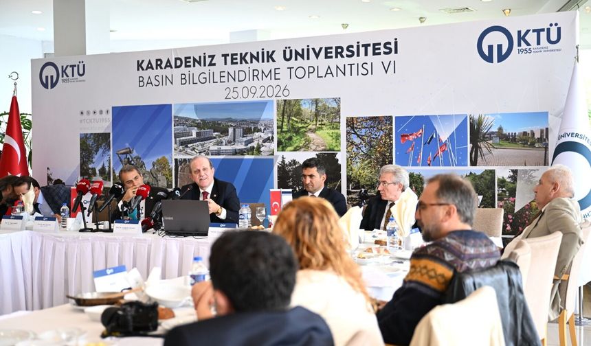 KTÜ’NÜN YÜKSELEN BAŞARI GRAFİĞİ VE YENİ DÖNEM VİZYONU KAMUOYUNA AÇIKLANDI