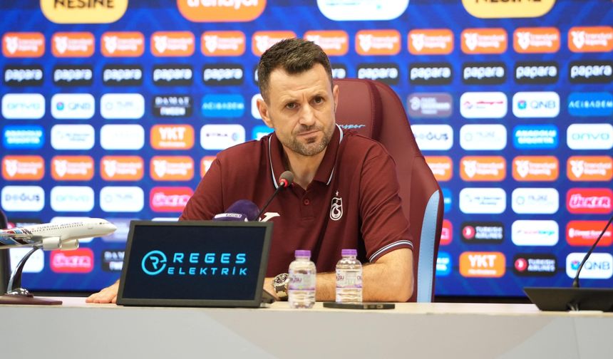 "TRABZONSPOR HER MAÇA FAVORİ OLARAK BAŞLAMALI"